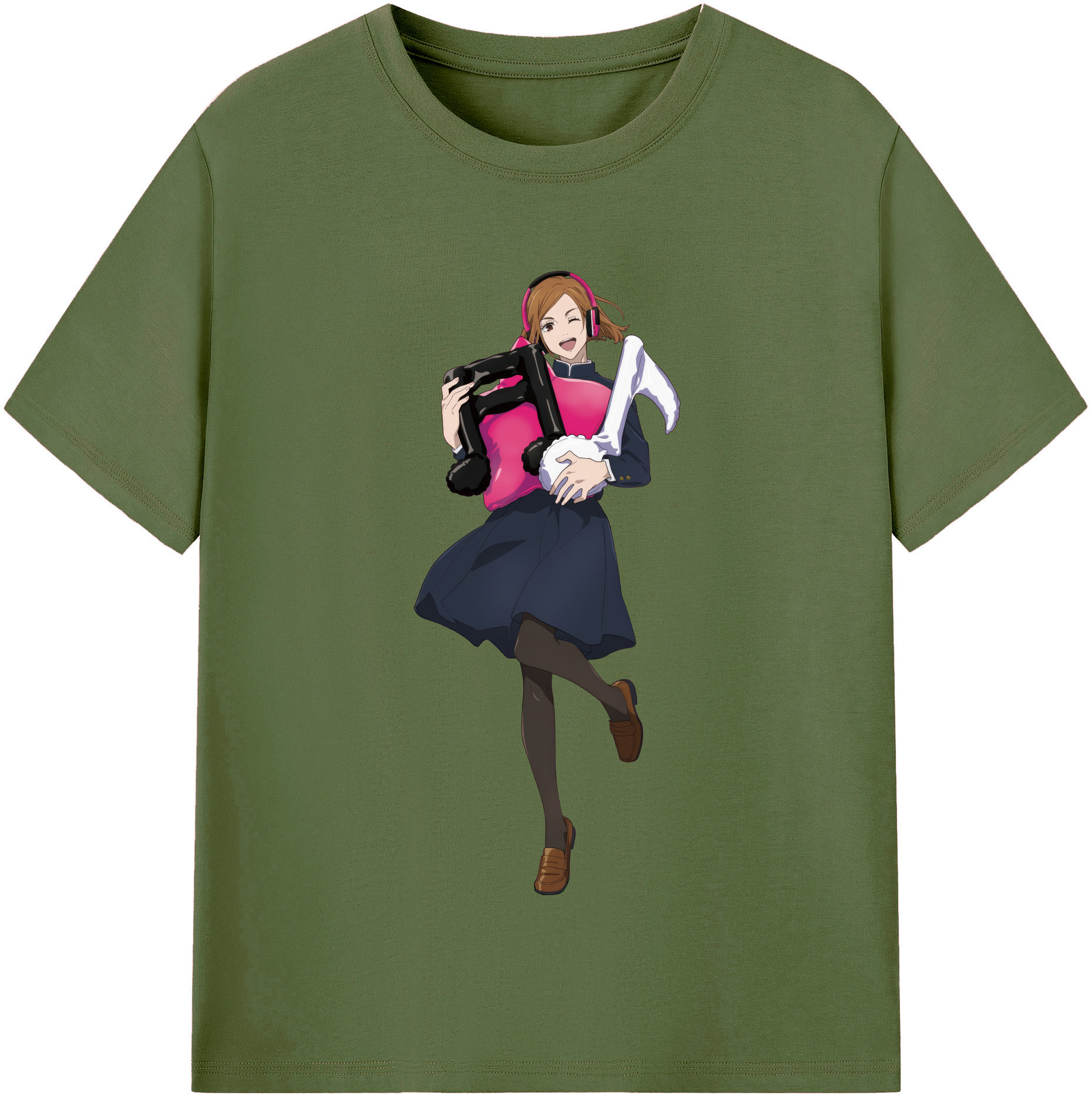 （画像用） 呪術廻戦 Jujutsu Kaisen 綿100％半袖Tシャツ（フロントプリント）